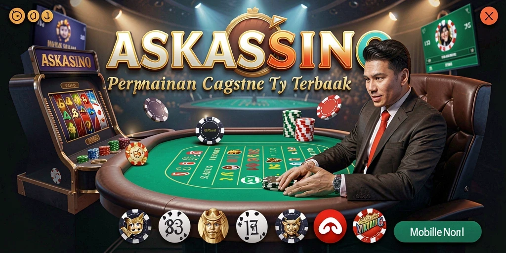 Tampilan gameplay Live Casino yang menegangkan di ASKASINO.