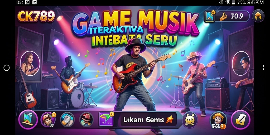 Tampilan gameplay CK789 yang seru dan interaktif.