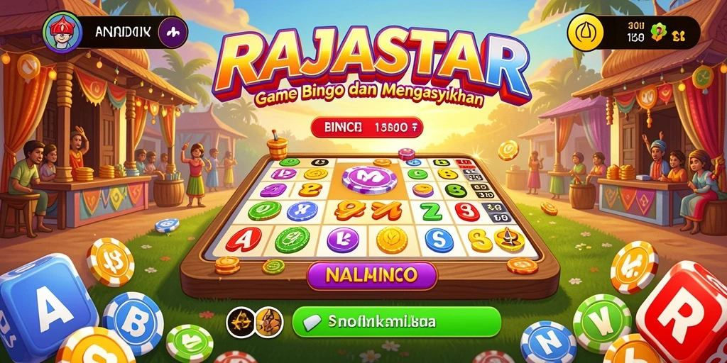 Tampilan gameplay Bingo yang menarik dan interaktif.