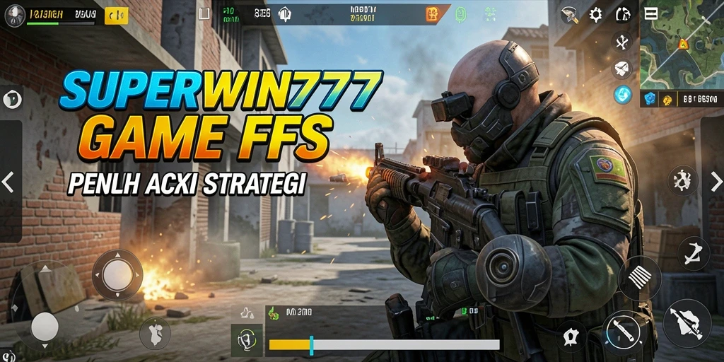 Screenshot dari gameplay <strong>SUPERWIN777</strong> menampilkan aksi FPS yang mendebarkan.